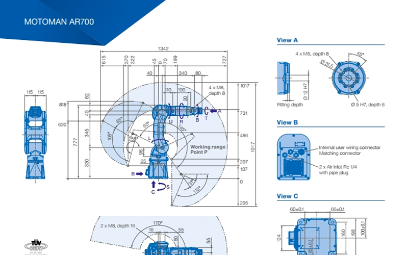 R1 Robotics - YASKAWA AR 700